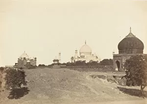 Shah Collection: The Taj Mahal, Agra, 1858-61. Creator: Unknown