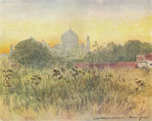 Khurram Prints: The Taj Mahal, Agra, 1905. Artist: Mortimer Luddington Menpes