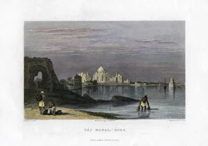 Begam Gallery: Taj Mahal, Agra, India, 19th century. Artist: Robert Wallis