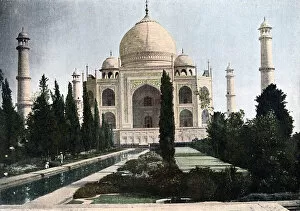 Taj Mahal, Agra, Uttar Pradesh, India, c1890