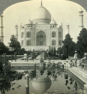 Agra Uttar Pradesh India Gallery: The Taj Majal, Agra, India, c1930s. Creator: Unknown