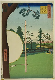 Takata Riding Grounds (Takata no baba), from the series “One Hundred Famous...”, 1857. Creator: Ando Hiroshige