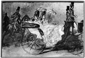 Paul George Prints: Taking the Air, 19th century, (1930). Artist: Constantin Guys