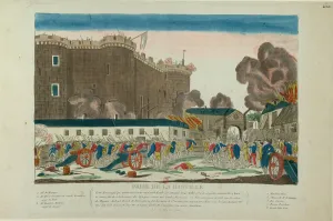 Taking of the Bastille on July 14, 1789, 1789. Creator: Anonymous
