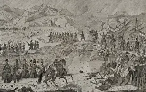 Territorial Prints: Taking of the bridge of Luchana