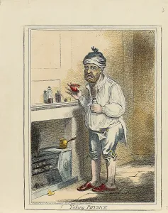 Medicines Prints: Taking Physic, 1800. Creator: Gillray, James (1757-1815)