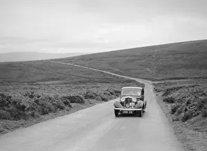 Talbot 10 of CRY King, winner of a bronze award at the MCC Torquay Rally, July 1937