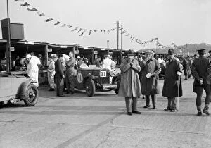 Cobb Collection: Talbot 105 of Tim Rose-Richards and John Cobb at the JCC Double Twelve race, Brooklands, May 1931