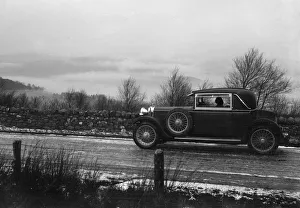 Talbot 14 / 45 of Kitty Brunell competing in the Monte Carlo Rally, 1929. Artist: Bill Brunell