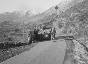 Kitty Prints: Talbot 14 / 45 of Kitty Brunell at the Monte Carlo Rally, Caithness, Scotland, 1929
