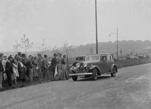Rsac Prints: Talbot 95 saloon of CS Grant competing in the RSAC Scottish Rally