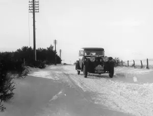 Monte Carlo Prints: A Talbot in the Monte Carlo Rally, 1929