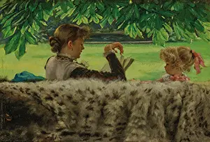The Tale, c1879. Creator: Tissot, James Jacques Joseph (1836-1902)