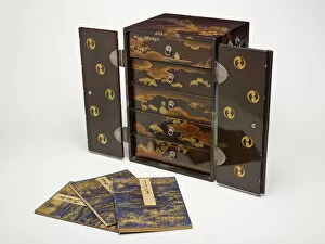 Drawers Gallery: Tale of Genji, 18th / 19th century. Creator: Unknown