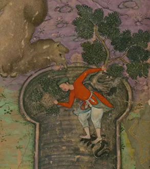 Stuck Prints: The Tale of the Man in the Well from the Iyar-i Danish (Touchstone of Wisdom)