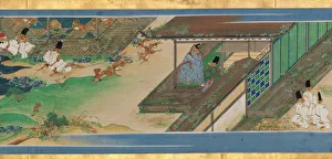 Wedding Prints: Tale of a Strange Marriage (Konkai Zoshi), ca. 1858. Creator: Ukita Ikkei