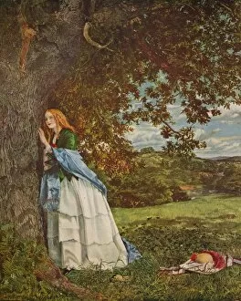 Yockney Gallery: The Talking Oak (Tennyson), 1857, (c1915). Artist: William Maw Egley
