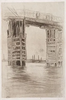 1834 1903 Prints: The Tall Bridge. Creator: James McNeill Whistler (American, 1834-1903)