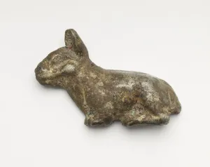 Tally in the form of a rabbit (fragment), Han dynasty, 206 BCE-220 CE. Creator: Unknown Tally in the form of a rabbit (fragment), Han dynasty, 206 BCE-220 CE. Creator: Unknown