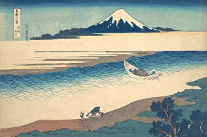 Tama River in Musashi Province (Bushu Tamagawa), from the series Thirty-six Views o