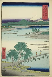 Fuji Prints: Tama River in Musashi Province (Musashi Tamagawa)
