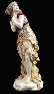 Diaghilev Collection: Tamara Karsavina in the Ballet The Firebird (L Oiseau de feu) by I. Stravinsky, 1920