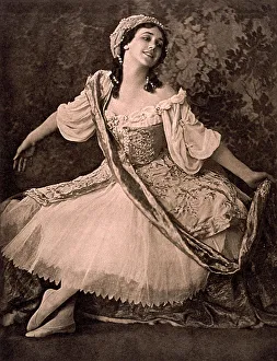 Tamara Karsavina, Russian ballerina, in Nikolai Tcherepnins ballet Le Pavillon d'Armide, 1913 Tamara Karsavina, Russian ballerina, in Nikolai Tcherepnins ballet Le Pavillon d'Armide, 1913