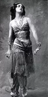 Tamara Karsavina, Russian ballerina, 1911