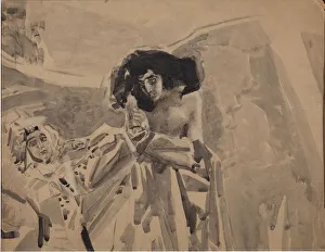Destiny Prints: Tamaras Dance. Illustration to the poem The Demon by Mikhail Lermontov