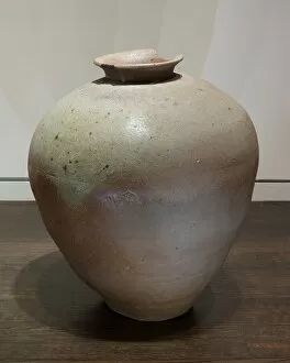 Rose Gallery: Tamba-Ware Jar, 15th century. Creator: Unknown