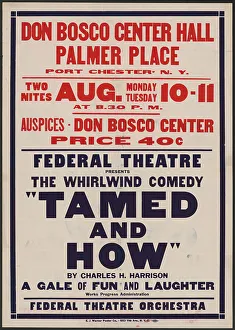 Navy Blue Prints: Tamed and How 2, Port Chester, NY, [1930s]. Creators: Unknown, Charles H Harrison