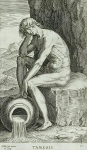 Gallaea Philippo Prints: Tamesis, 1586. Creator: Philip Galle