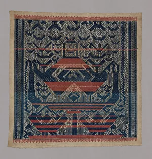 Sumatra Prints: Tampan (Ceremonial Cloth), Indonesia, 19th century. Creator: Unknown