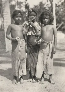 Tamil Prints: Tamulenkinder, 1926