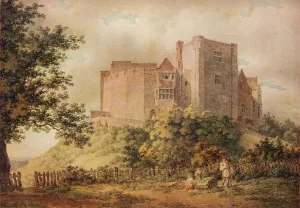 Richard Thomas Prints: Tamworth Castle, 1799, (1922). Artist: Richard Thomas Underwood