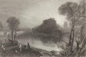 Turner Joseph Mallord William Prints: Tamworth Castle, Staffordshire, 1832. Creator: JMW Turner