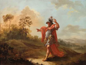 Tancred in the enchanted forest, c1635-1640. Creator: Schoenfeld; Johann Heinrich (1609-1684)