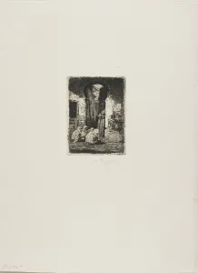 Tangiers Prints: Tanger, Arabes Assis, n.d. Creator: Mariano Jose Maria Bernardo Fortuny y Carbo