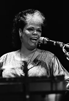 Fairfield Halls Prints: Tania Maria, Fairfield Halls, Croydon, Surrey, July 1987. Artist: Brian O Connor
