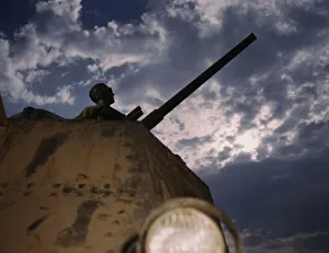 Officer Collection: Tank commander, Ft. Knox, Ky. 1942. Creator: Alfred T Palmer