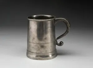 Beer Mug Prints: Tankard, 1810 / 30. Creators: Thomas Danforth Boardman, Sherman Boardman