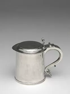 Beer Mug Gallery: Tankard, c. 1705. Creator: Jeremiah Dummer