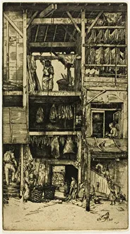 Maclaughlan Donald Shaw Prints: The Tannery, 1901. Creator: Donald Shaw MacLaughlan
