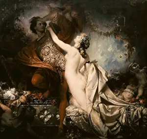 Staatliche Museen Prints: Tannhauser and Venus, 1873