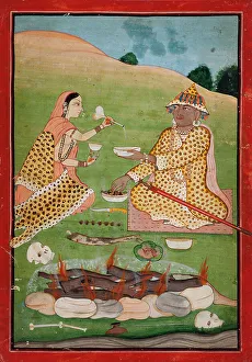 Tantric Prints: Tantric Feast, c1790. Creator: Unknown