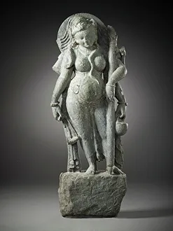 Tantric Prints: A Tantric Goddess, between c.500 and c.550. Creator: Unknown