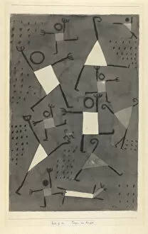 Klee Gallery: Tanze vor Angst (Dances caused by fear), 1938