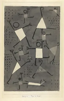 Bern Gallery: Tanze vor Angst (Dances caused by fear), 1938