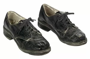 Tap shoes used by Sammy Davis Jr. 1938. Creator: Windsor Shoe Company