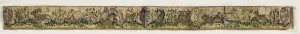 Tapestry Weave Prints: Tapestry Border, 1400-1450. Creator: Unknown